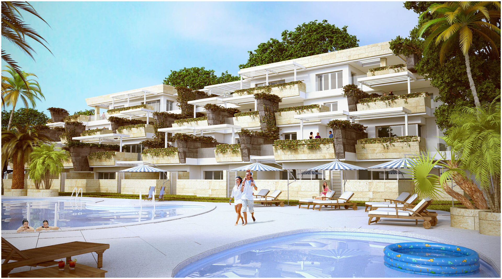 Complejo residencial en Marbella
